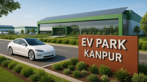Read more about the article कानपुर में 700 करोड़ की EV पार्क योजना बनी चर्चा में, यूपी बनेगा EV मैन्युफैक्चरिंग हब