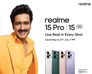 Read more about the article Realme 15 सीरीज़: भारत में धमाकेदार एंट्री 24 जुलाई को